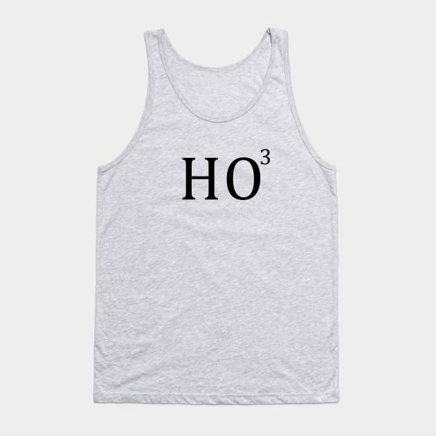 HO^3 Varsity Math Equation College Christmas Tank Top by CottonGarb